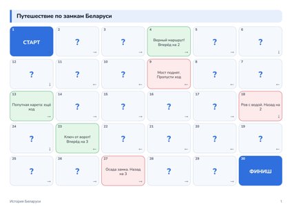 Игра-ходилка в стиле «Обычный»
